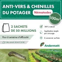 Nématodes  Mix pour Potager (2 x 50 millions)