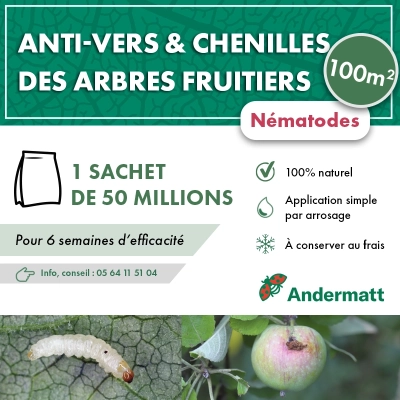Nématodes pour Arbres Fruitiers 50M