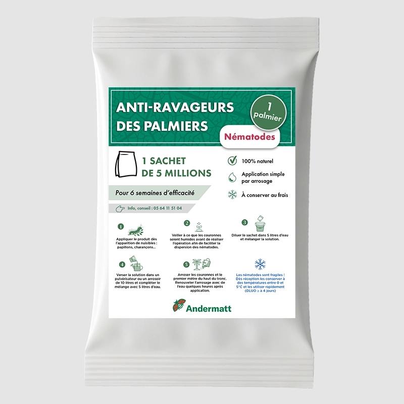 Nématodes pour palmier 5 M
