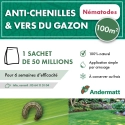 Nématodes pour gazon 50 M